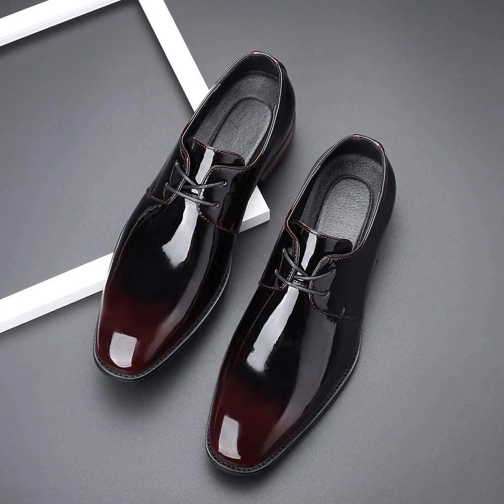 NXY Men's Casual Shoes Loafers Gradient Smooth Upper Shoes Fashion Driving Shoes Leather Shoes for Male Business Work Office Dress Outdoor