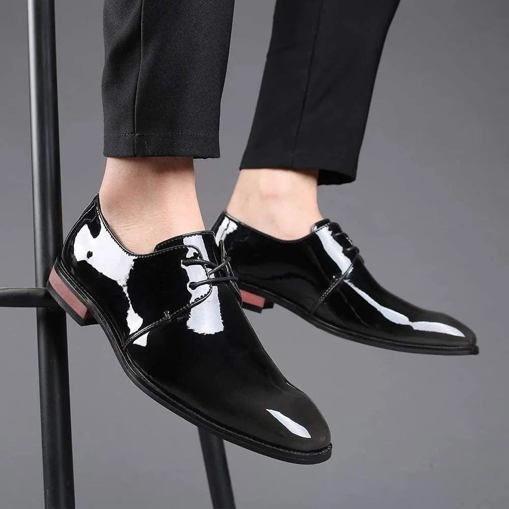 NXY Men's Casual Shoes Loafers Gradient Smooth Upper Shoes Fashion Driving Shoes Leather Shoes for Male Business Work Office Dress Outdoor