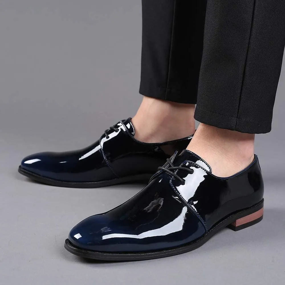 NXY Men's Casual Shoes Loafers Gradient Smooth Upper Shoes Fashion Driving Shoes Leather Shoes for Male Business Work Office Dress Outdoor