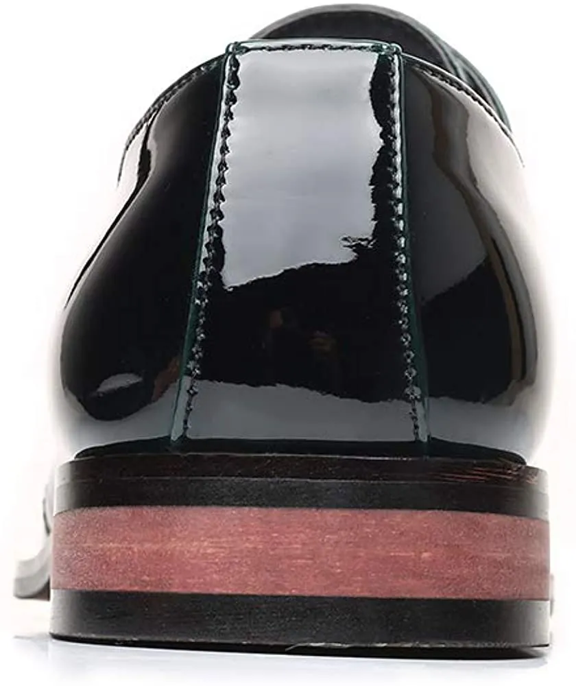 NXY Men's Casual Shoes Loafers Gradient Smooth Upper Shoes Fashion Driving Shoes Leather Shoes for Male Business Work Office Dress Outdoor