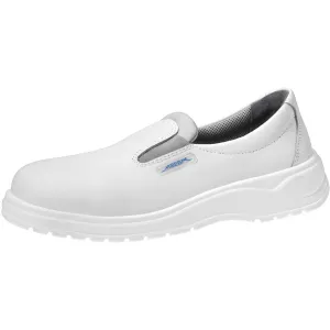 Occupational Shoes Light Loafer - White Smooth Leather Size 5 - Clearance