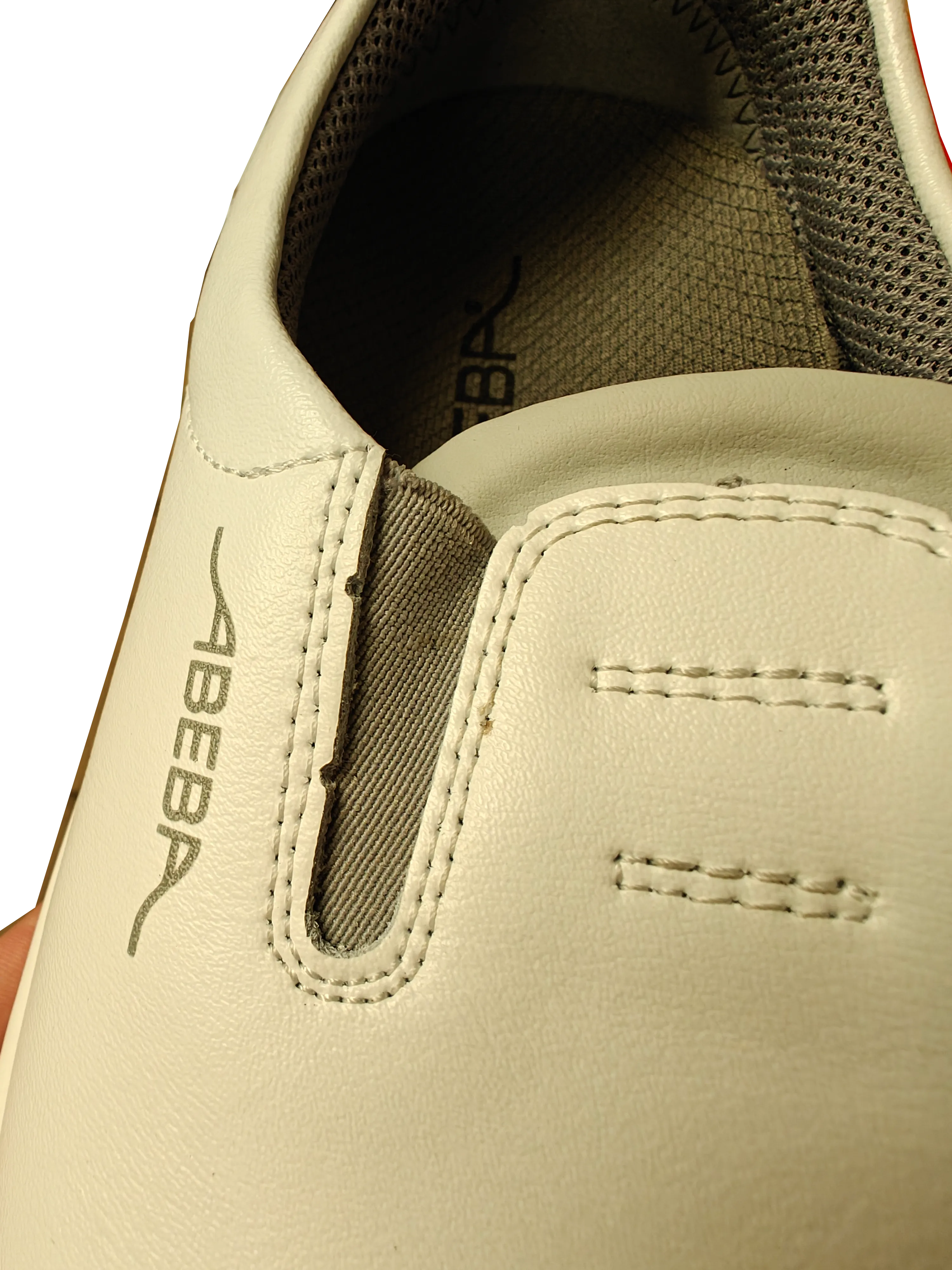 Occupational Shoes Light Loafer - White Smooth Leather Size 5 - Clearance