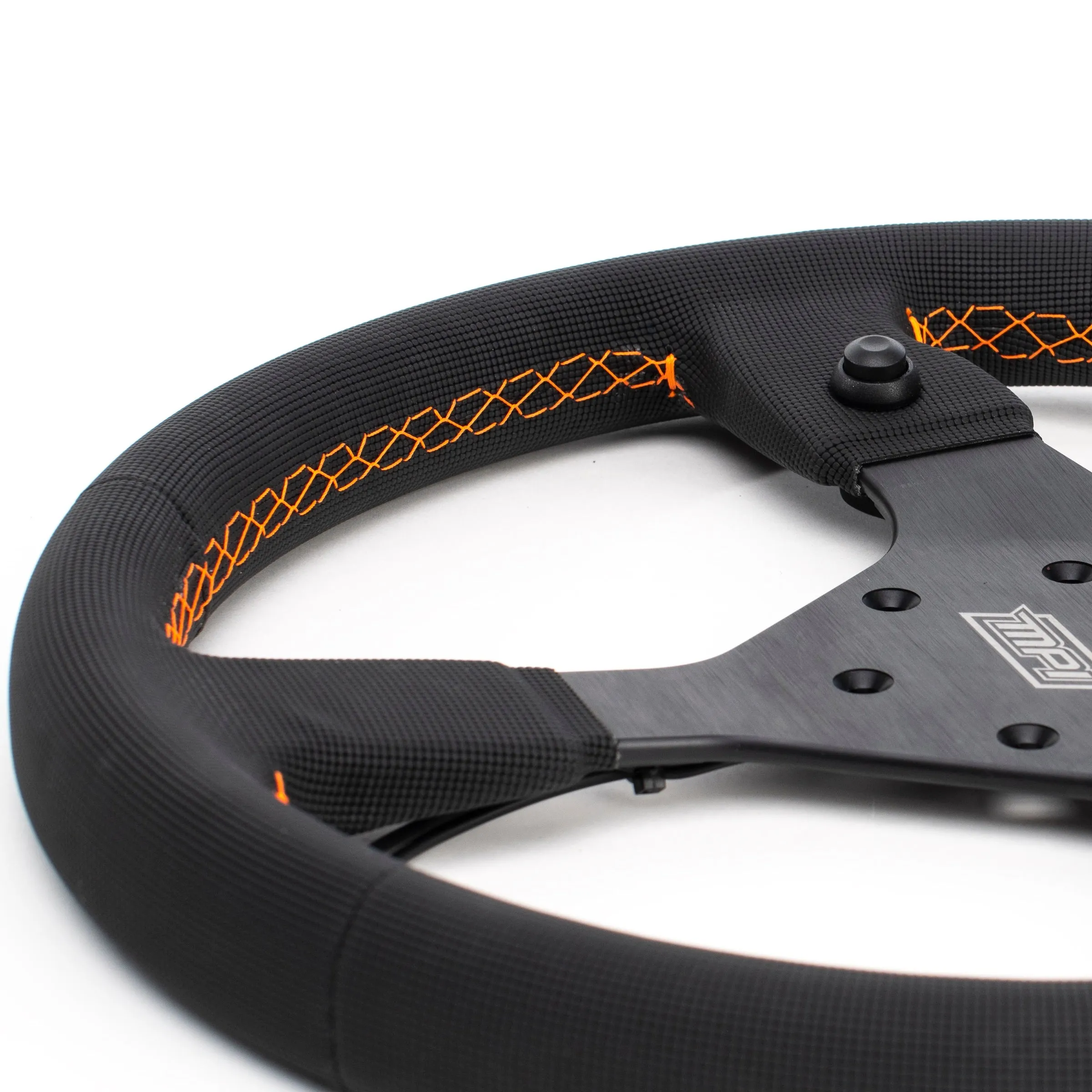 Off Road Steering Wheel 14in Flat Suede