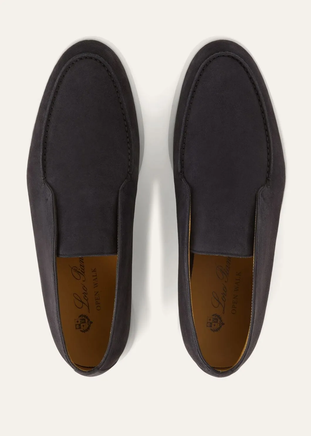 Open Walk Boots in Caviar Suede