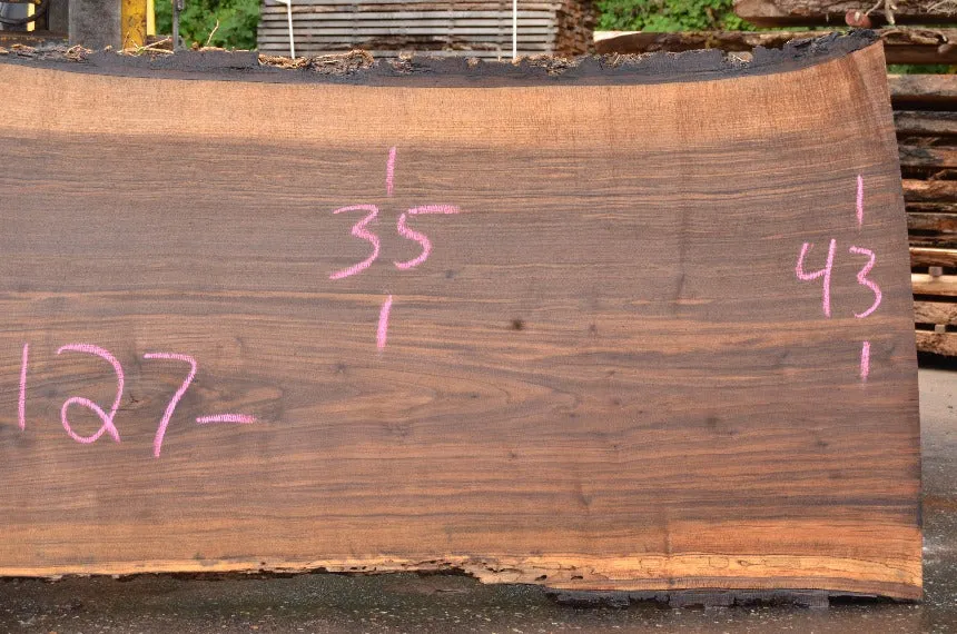Oregon Black Walnut Slab 081522-03
