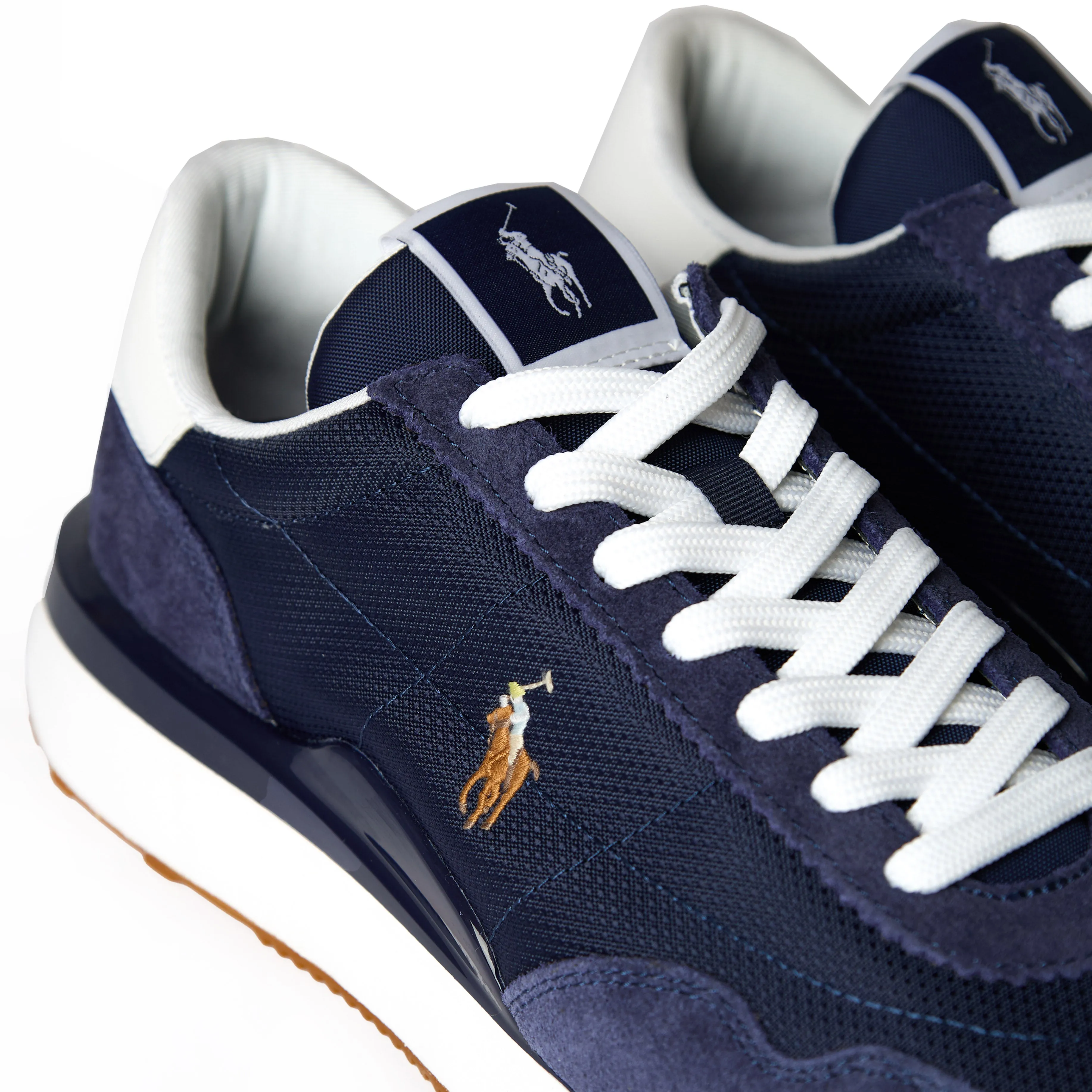 Polo Ralph Lauren Train 89 Suede / Oxford Trainer Navy / Multi PP