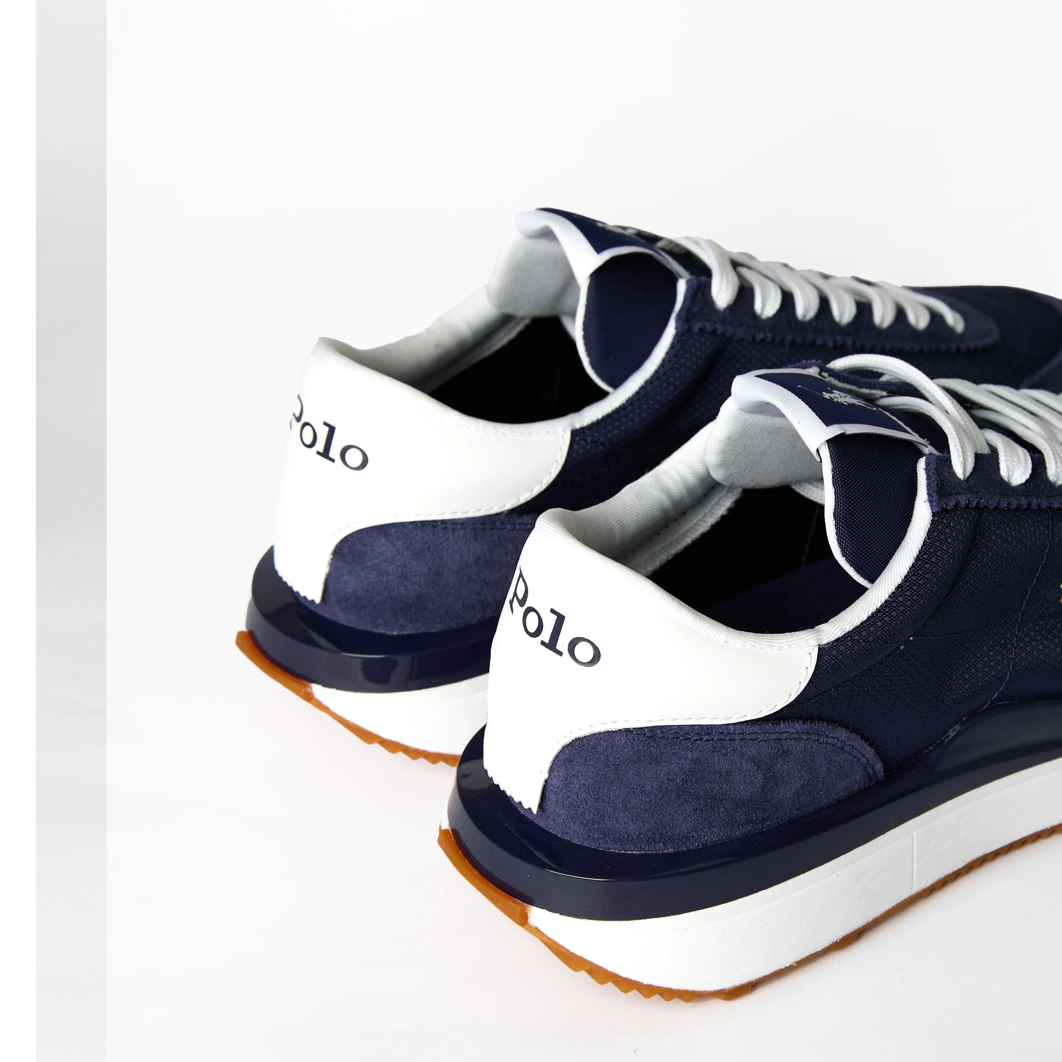 Polo Ralph Lauren Train 89 Suede / Oxford Trainer Navy / Multi PP