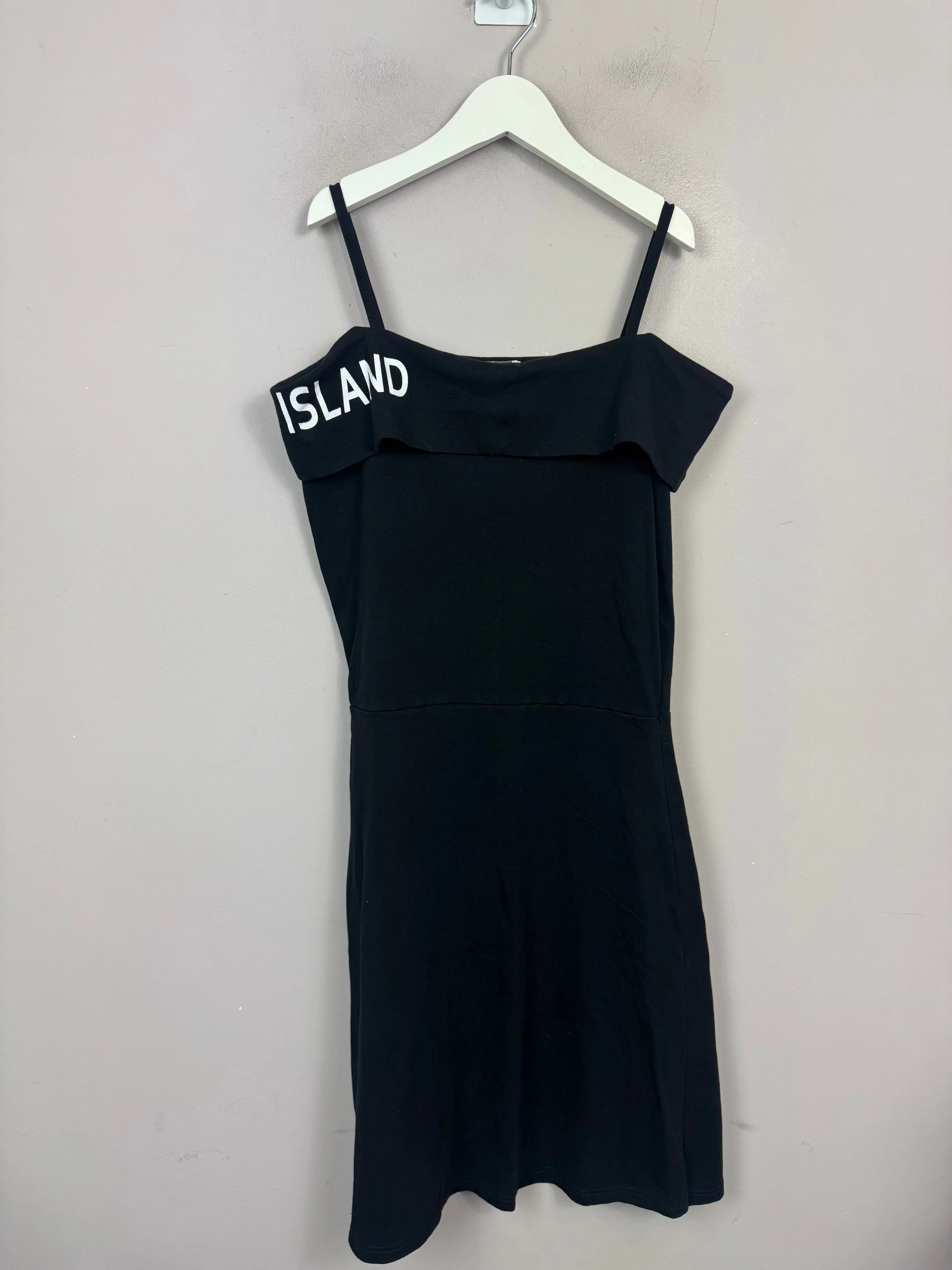 River Island Black Jersey Dress 11-12y
