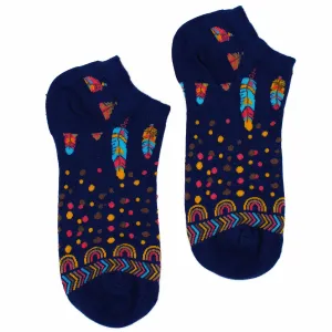 Socks Low - Indian Feathers
