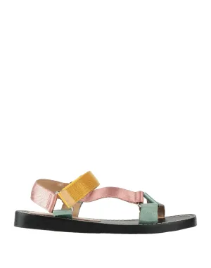 STELE Light green Sandals (17477728AW) Woman