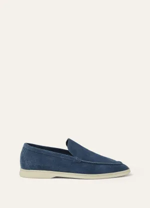 Summer Walk in Black Fig Suede