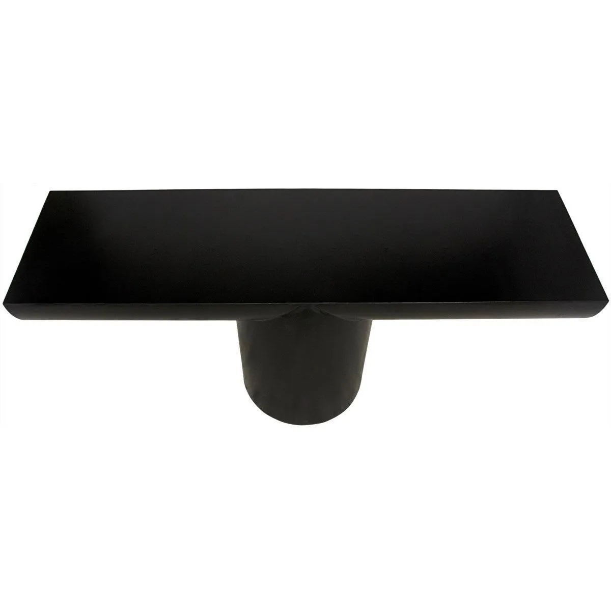 T Console, Black Steel