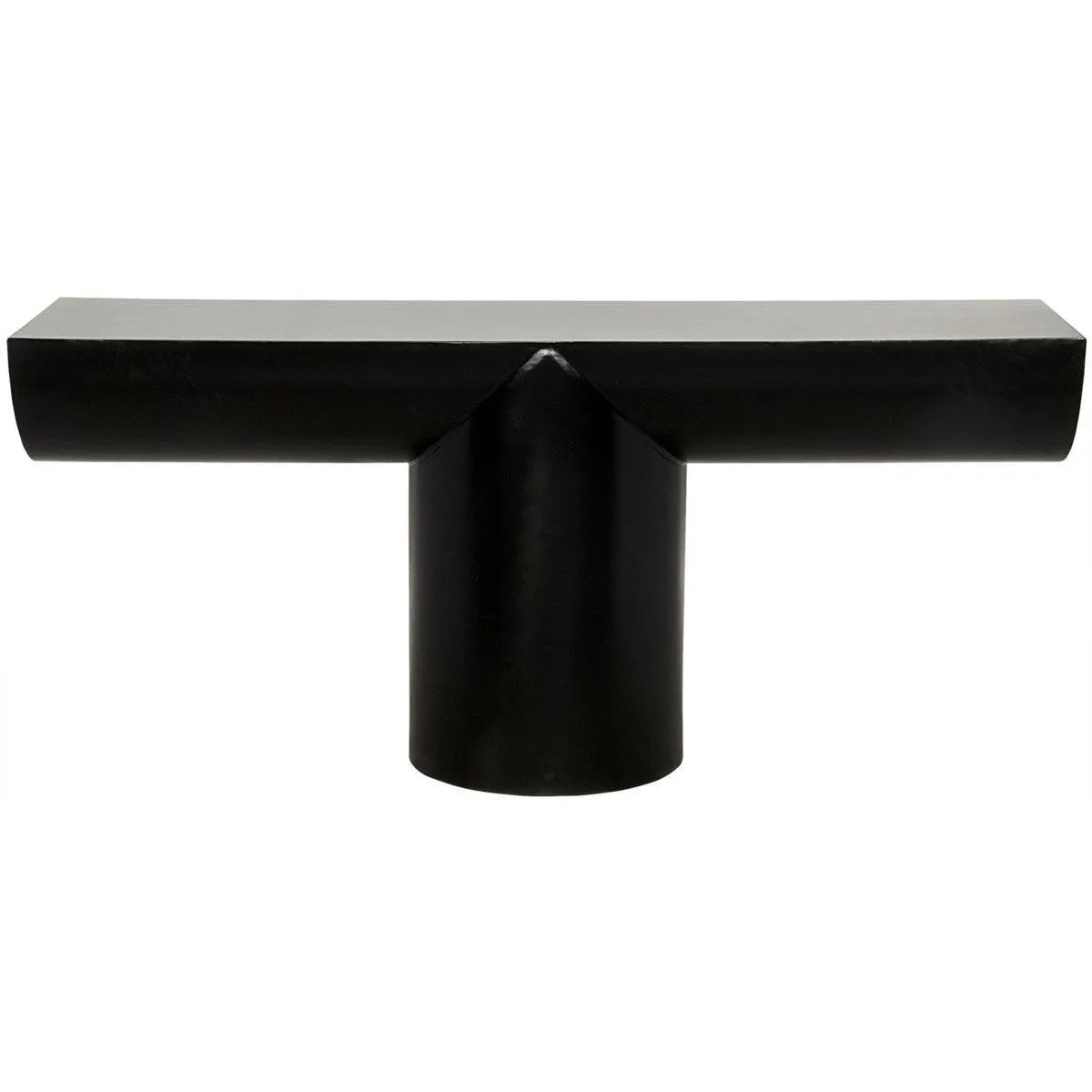 T Console, Black Steel