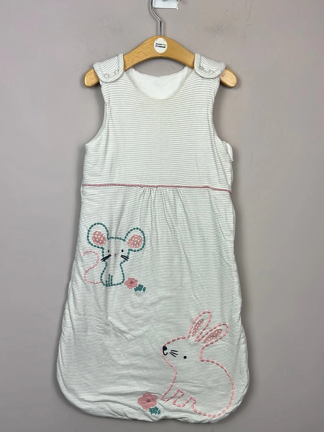 TU Mouse & Bunny Sleeping Bag 12-18m 2.5tog