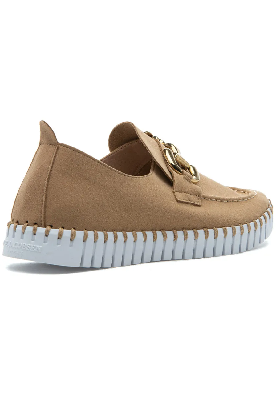 Tulip Slip-on Loafer - Latte