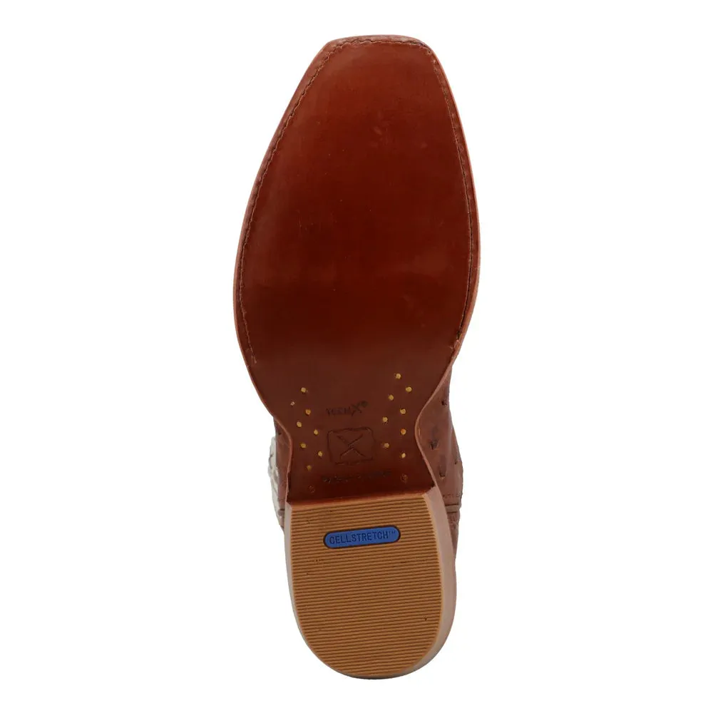 TWISTED X Women's 13" Reserve Boot Style: WXPL002 OSTRICH