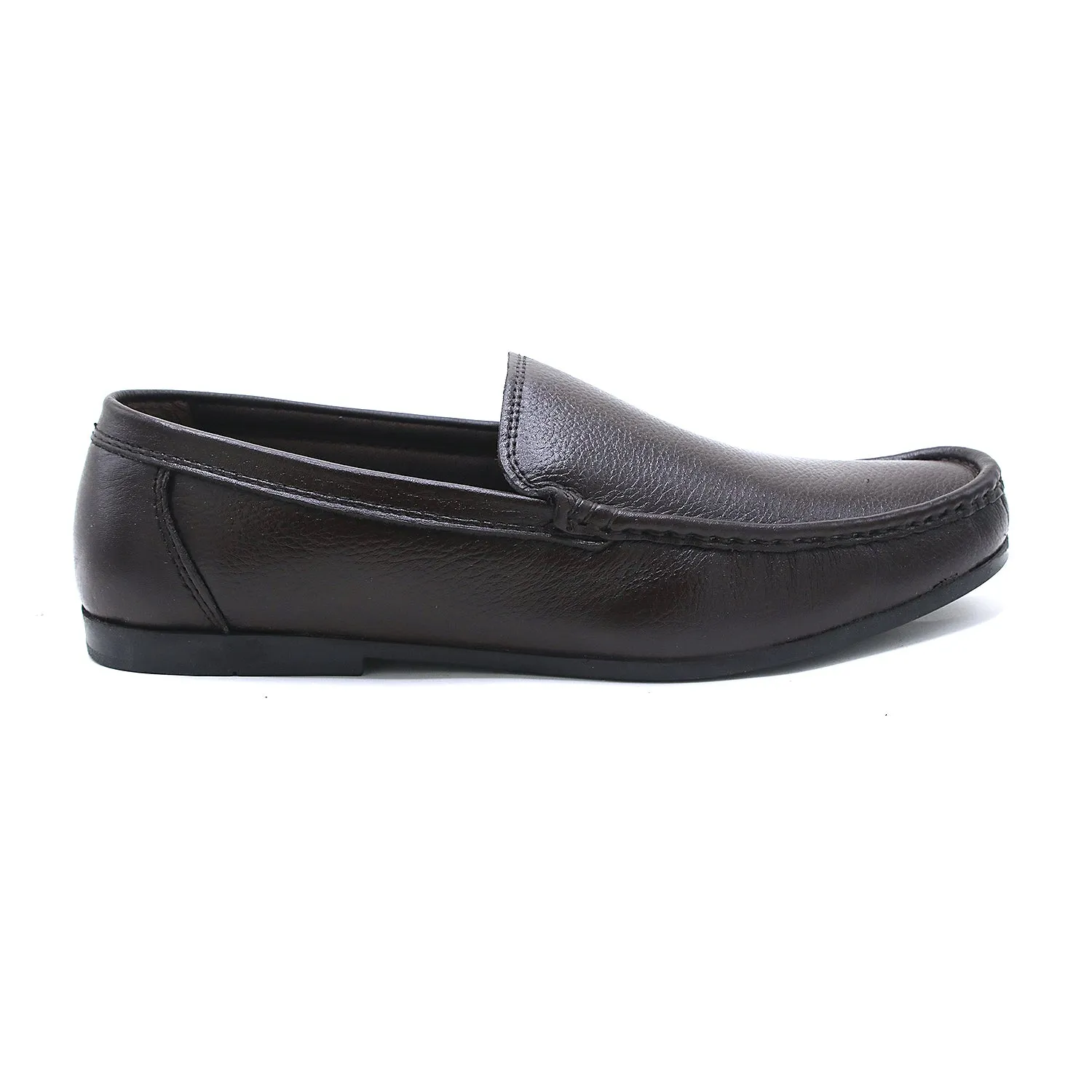 Valuable Classic Casual Loafer Shoes D-1020/M322 - Brown