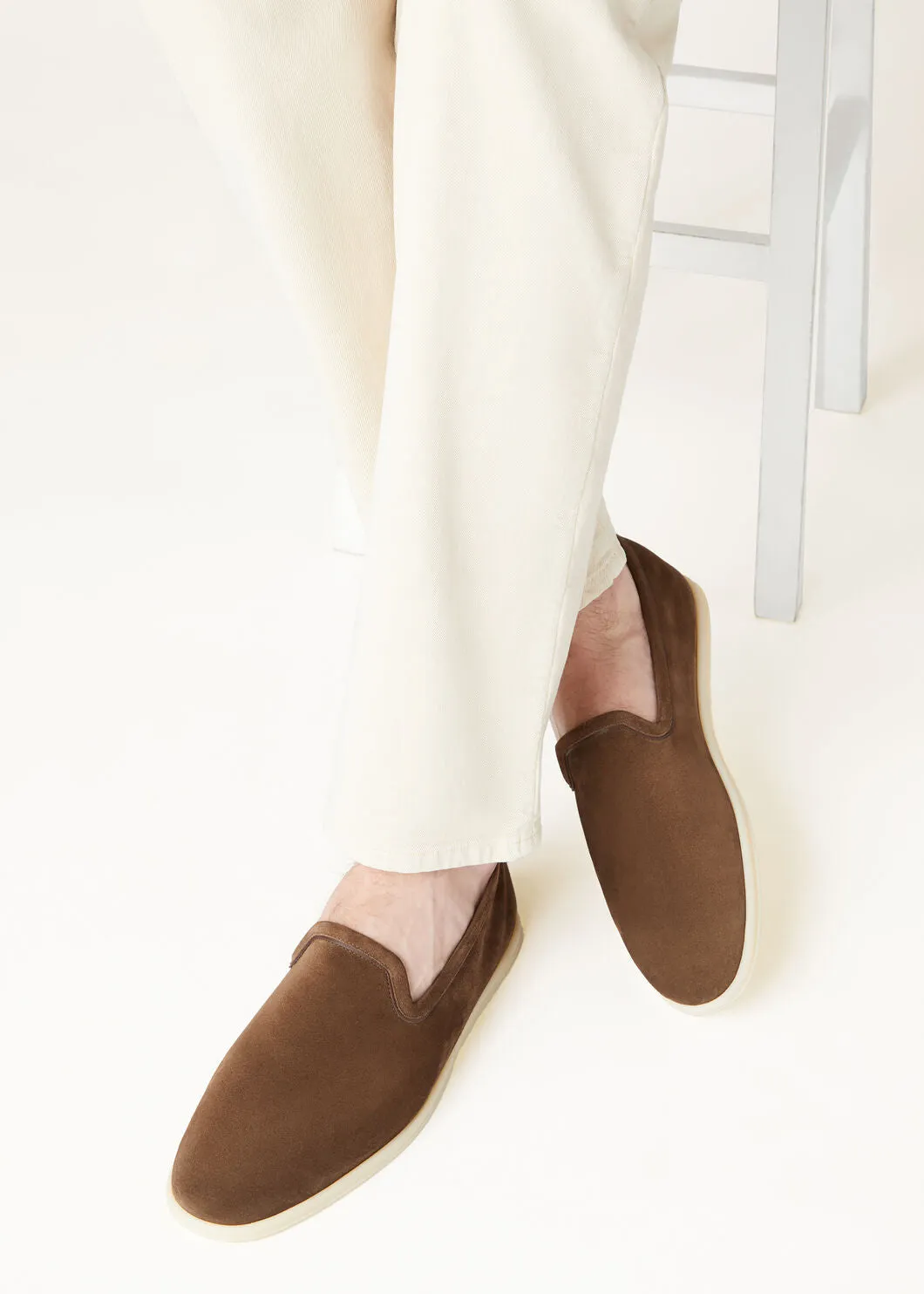 Venice Walk in Brown Suede for Men