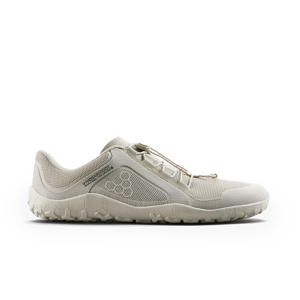 Vivobarefoot Primus Trail FG 3.5 Mens Silver Birch