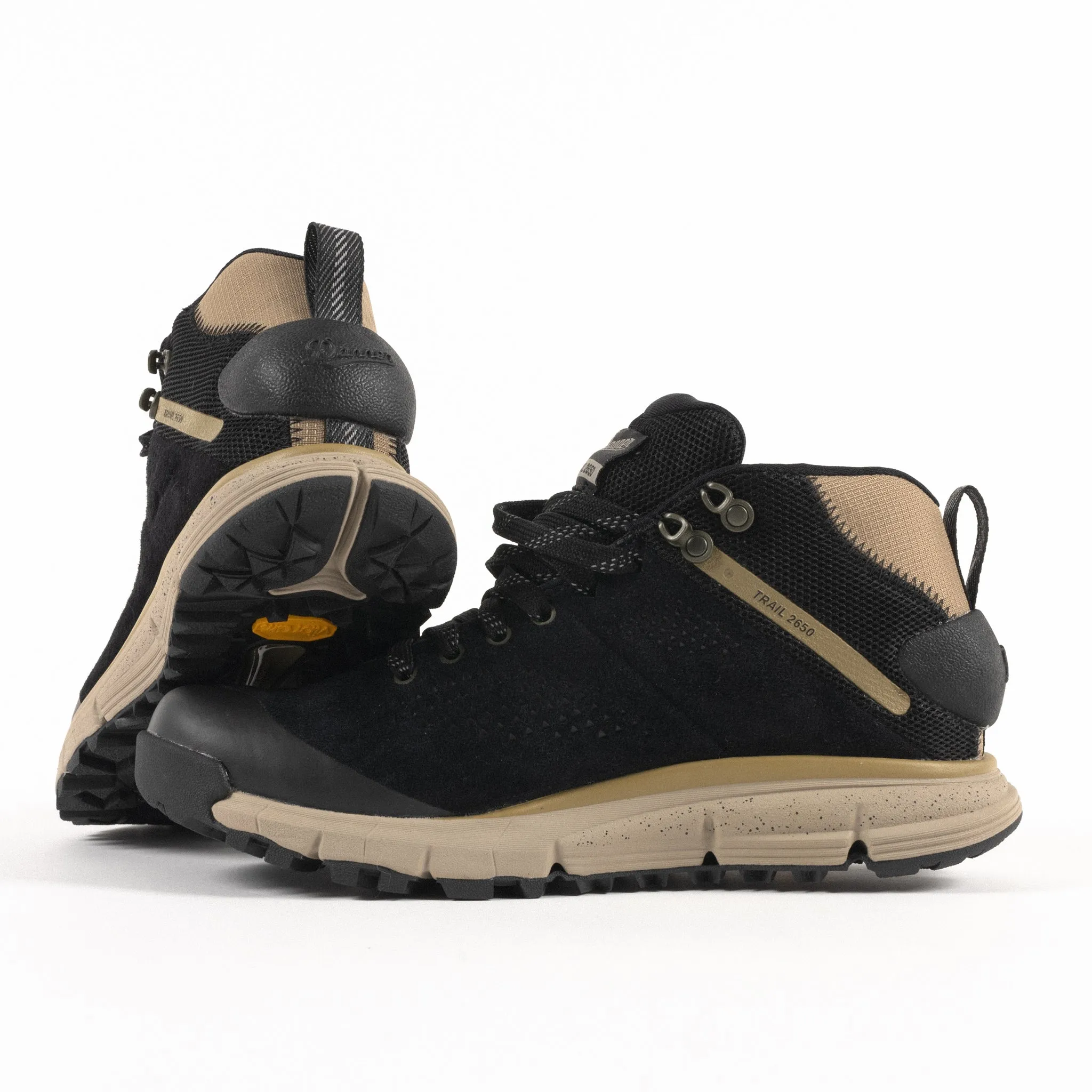 W-TRAIL 2650 MID WP - BLACK - NUBUCK