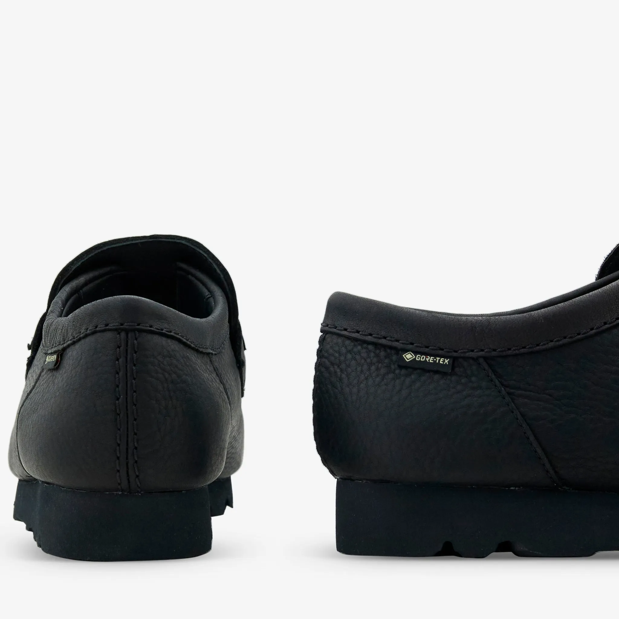 Wallabee Loafer GTX Black Leather