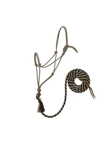 Weaver Leather Silvertip No. 95 Rope Halter With 10' Lead