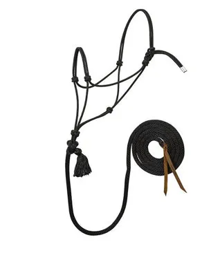 Weaver Leather Silvertip No. 95 Rope Halter With 10' Lead