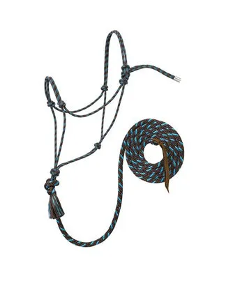 Weaver Leather Silvertip No. 95 Rope Halter With 10' Lead