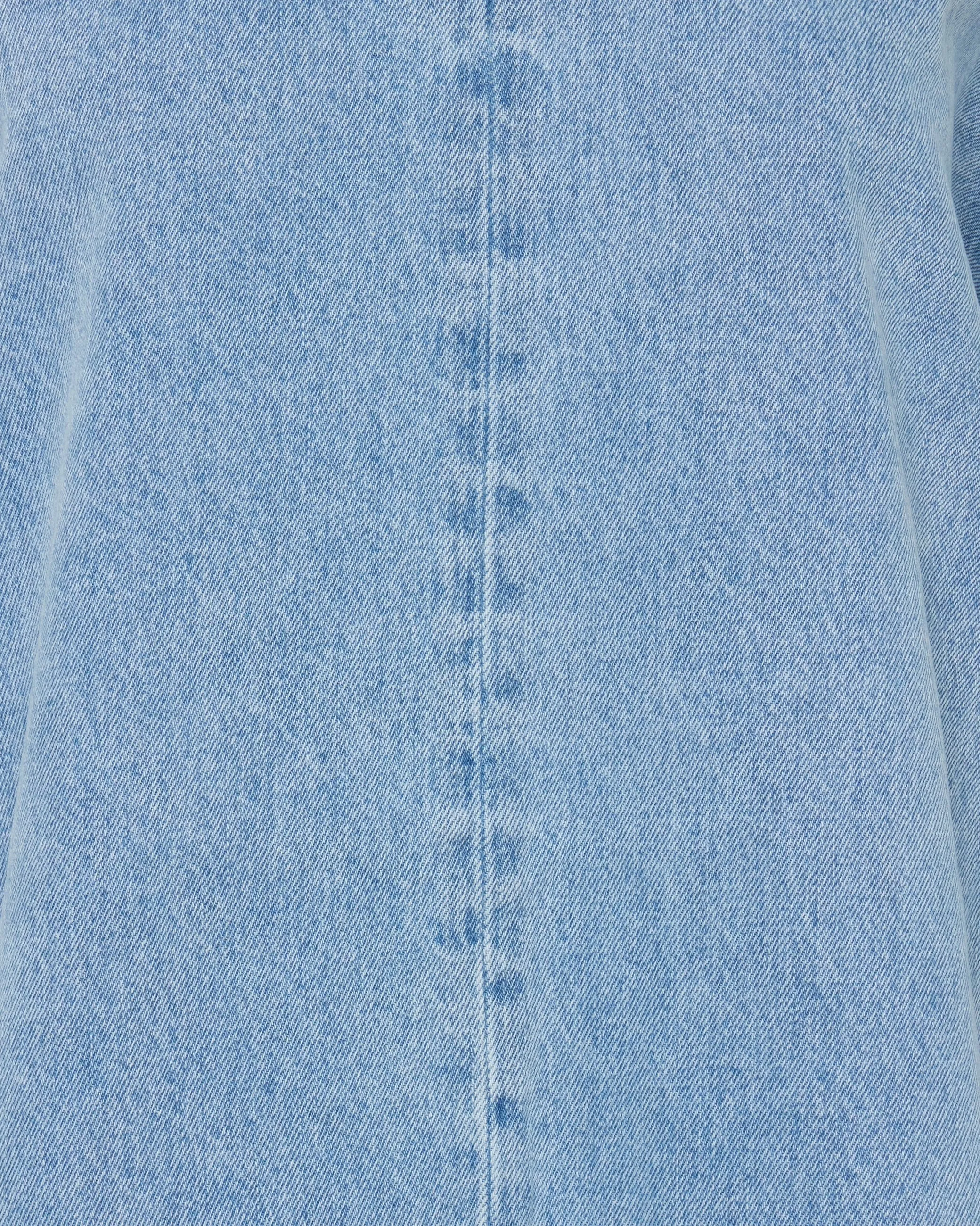 Wilma denim dress 4282 - Light Blue