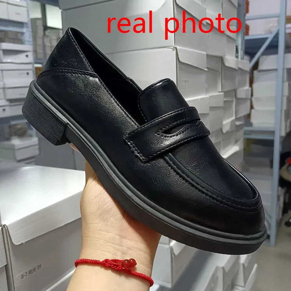 Women's loafers Shoes Mary Jane Shoes Oxfords loafers women Girls Japanese School Jk Uniform Lolita Shoes College Gothic shoes